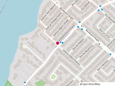 Location of Northal Construction at 12405 avenue Albert-Prevost, Montréal