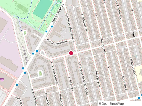 Location of Nova Electrique et Construction Inc. at 3184 Springland St, Montréal