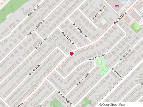 Location of Novaco Construction at 1331 Rue de l'Etna, Québec