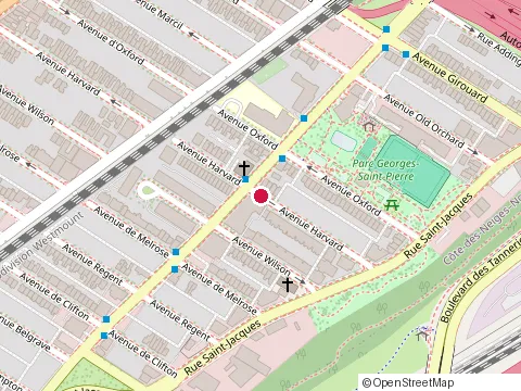 Location of Novel Environmental & Energy Works (Neew) at 945 avenue Harvard, Montréal