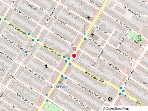 Location of Nuits de Marrakech Inc at 2528 Rue Jean-Talon E, Montréal