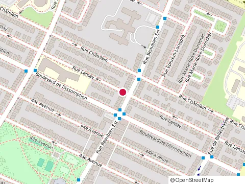 Location of Nuro Ajet at 6595 Rue Lemay, Montréal