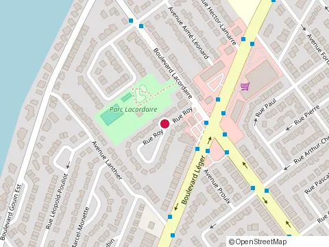 Location of Nursery Kiddo 2 at 750 Rue Roy E, Montréal