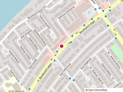 Location of Nutrition Shake Montréal-Nord at 6241 Boulevard Léger, Montréal-Nord