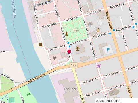 Location of O Mythos at 98 Rue du Roi, Sorel-Tracy