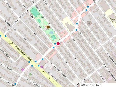Location of O Pizza at 3440 Rue Fleury E, Montreal-Nord
