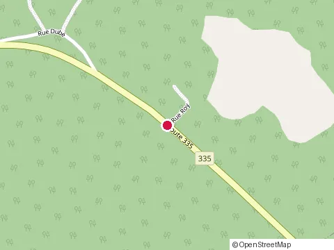 Location of O'Belles Cocottes at 1666 route 335, Saint-Lin-Laurentides