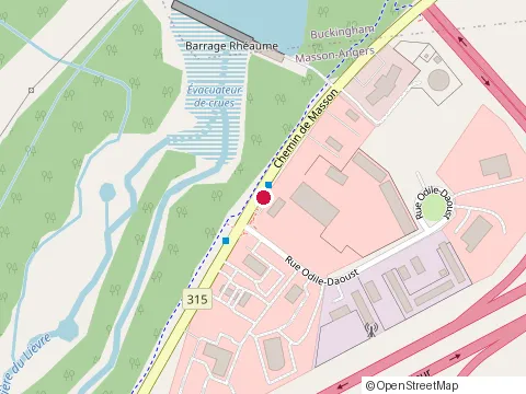 Location of O'Cardinal at 1023 Ch de Masson, Gatineau