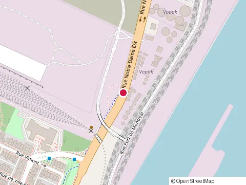 Location of O'Connell Thomas Inc at 5700 Rue Notre-Dame O, Montréal