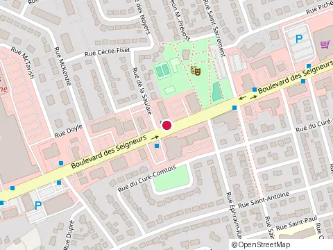 Location of O'Tacos at 889 Bd des Seigneurs, Terrebonne