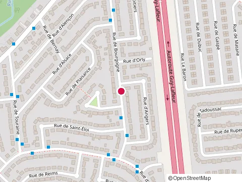 Location of Oak Construction Rénovation Inc - Construction Terrasse, Patio Gatineau at 19 Rue de Bourgogne, Gatineau