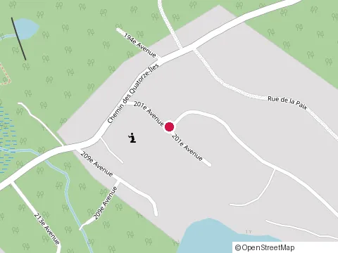 Location of Oberam-Dupont Inc. at 148 202E Avenue, Saint-Hippolyte