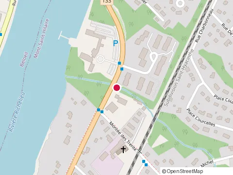 Location of Odacité Immobilier at 180 Chemin des Patriotes Sud, Mont-Saint-Hilaire