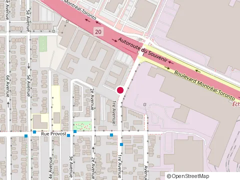 Location of Odysse Verte Inc. at 795 1Re Avenue, Montréal