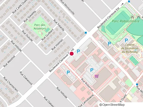 Location of Oeuf Matinal at 20 Bd Clairevue O, Saint-Bruno-de-Montarville