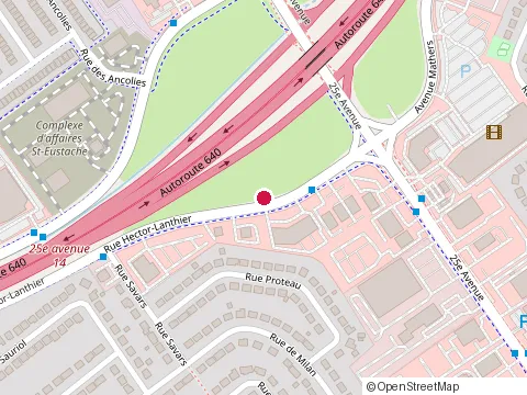 Location of Oeuvre d'Art at Avenue Mathers, Saint-Eustache