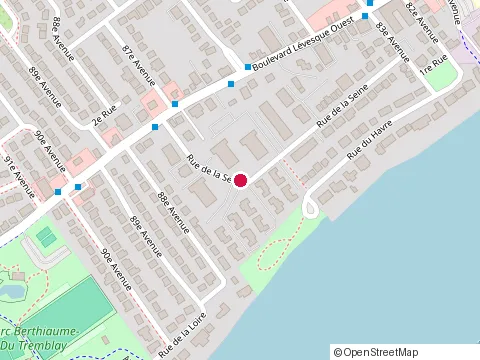 Location of Og Comptables at 4091 Rue de la Seine, Laval