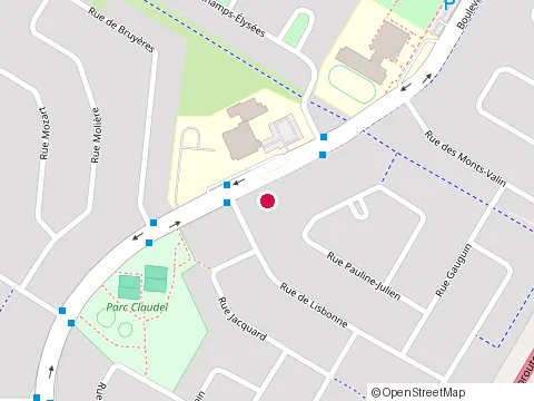 Location of Oh Jang Taekwondo at 1111 boulevard Basile-Routhier, Repentigny