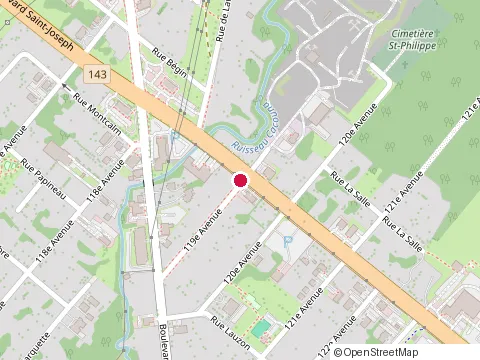 Location of Ok Construction Inc. at 35 avenue 119E, Drummondville