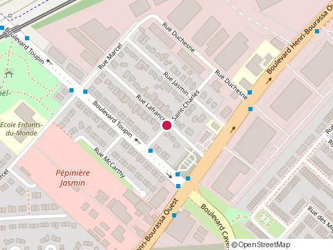 Location of Olaitan Consultants Inc Experts Conseils at 2834 Rue Lafrance, Saint-Laurent