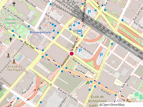Location of Olie Éducation - Plateforme Éducative at 1000 Rue Saint-Jacques, Montréal