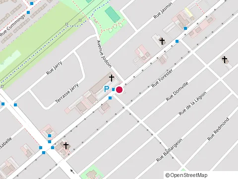 Location of Oligny Vitrerie Inc at 4415 Mnt Saint-Hubert, Saint-Hubert