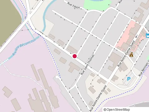 Location of Olimag Inc les Sables at 163 Pie Xi, Thetford Mines