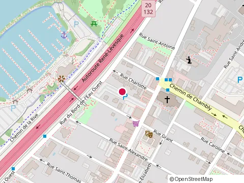 Location of Oliver Werz at 15 Rue Charlotte, Longueuil