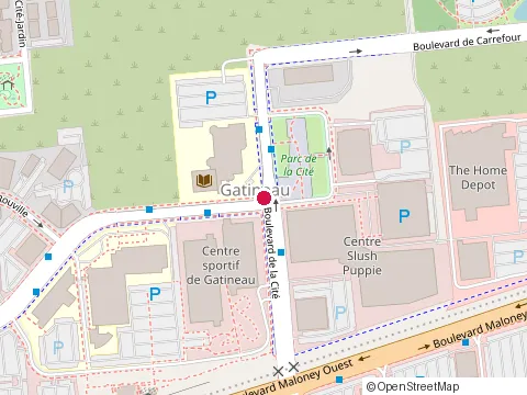 Location of Olivia Bistro-Boutique at 799 Boulevard de la Gappe, Gatineau