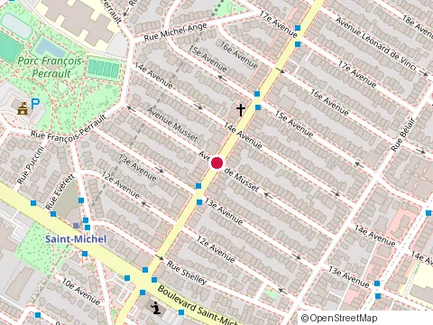 Location of Ona Delices at 3392 Rue Jean-Talon E, Montréal