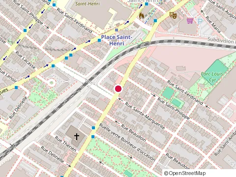 Location of Oorja at 4293 rue Notre Dame O, Montréal