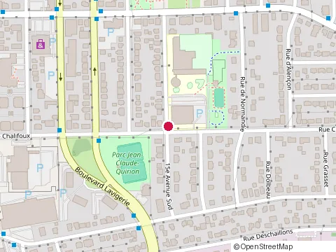 Location of Opeq at 420 15E Avenue S, Sherbrooke