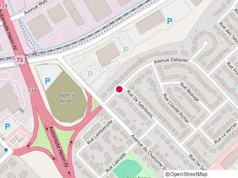 Location of Opti-Immo at 703 avenue Dalquier, Québec