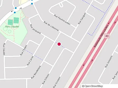 Location of Option Drainage at 958 Rue Baudelaire, Repentigny