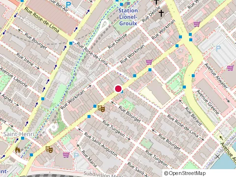 Location of Options Assurances (Geska Assurances & Conseils) at 3613 Rue Notre-Dame O, Montréal