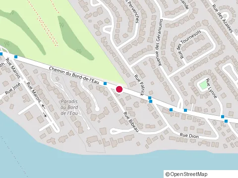 Location of Options Bois Rpg at 1090 Chem. du Bord-de-l Eau, Laval