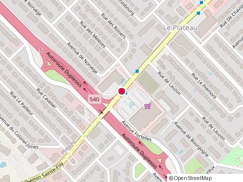 Location of Options Grossesse at 3291 chemin Ste-Foy Suite 201 A, Québec