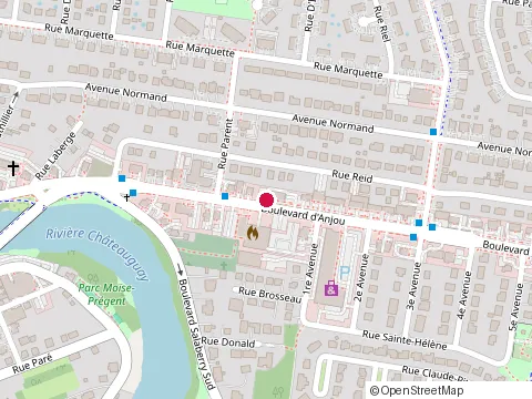 Location of Options Pregnancy Centre at 25A Boulevard d'Anjou, Châteauguay