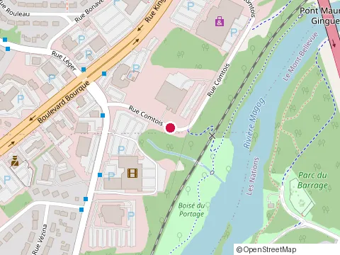 Location of Optiprix at 4055 Rue Comtois, Sherbrooke