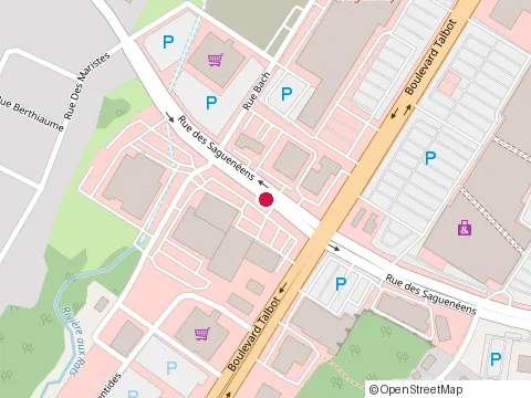Location of Optique Santé at 325 Rue des Saguenéens, Chicoutimi