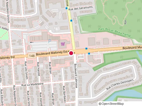 Location of Opus Design Constrcution at 390 Boulevard Maloney E C, Gatineau
