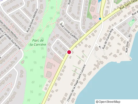 Location of Orfej Selimoviä at 4406 Rue Saint-Félix, Québec