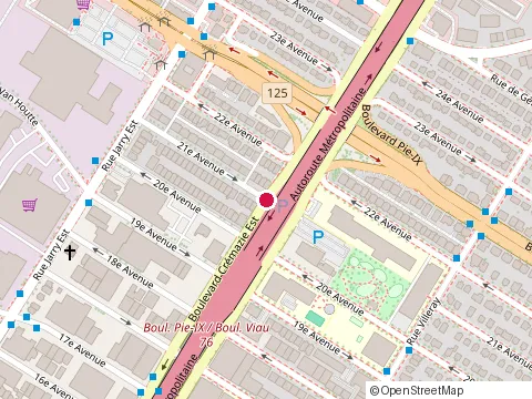 Location of Org at 8013 21E Av, Montréal