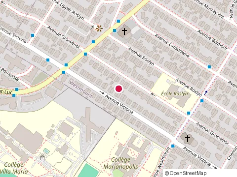 Location of Ortho Westmount at 1 Carr Westmount Suite 801, Westmount