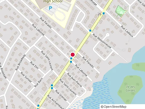 Location of Orthodontie Rive Nord at 481 Chemin de la Grande-Côte, Rosemere