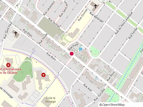 Location of Orthothérapie Ianina Côté at 305 Rue Saint-Georges, Victoriaville