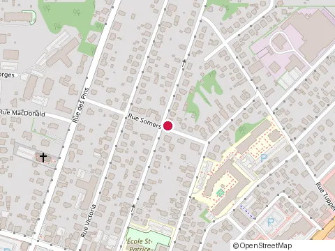 Location of Orthotherapy Clinic Kiné Centre at 207 Rue Somers, Magog