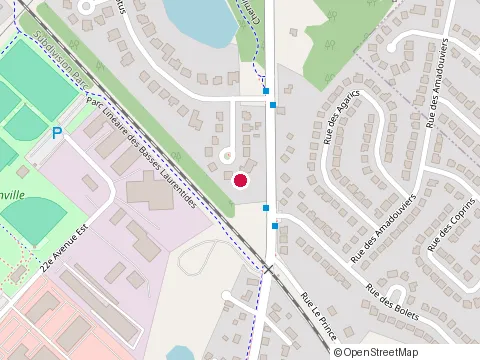 Location of Ostéopathie Chantal Frégault at 6 Rue des Lotus, Blainville