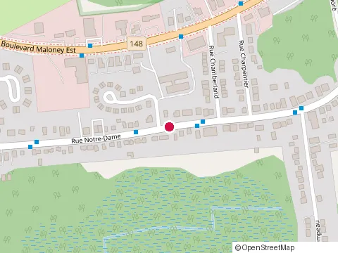 Location of Ottawa Spectrum Painting Inc at 761 Rue Notre-Dame, Gatineau