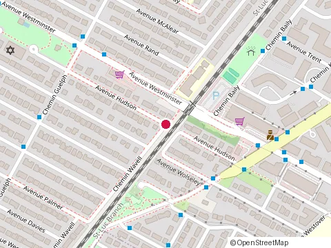 Location of Otzma Constructions at 8164 Chem. Wavell, Côte Saint-Luc
